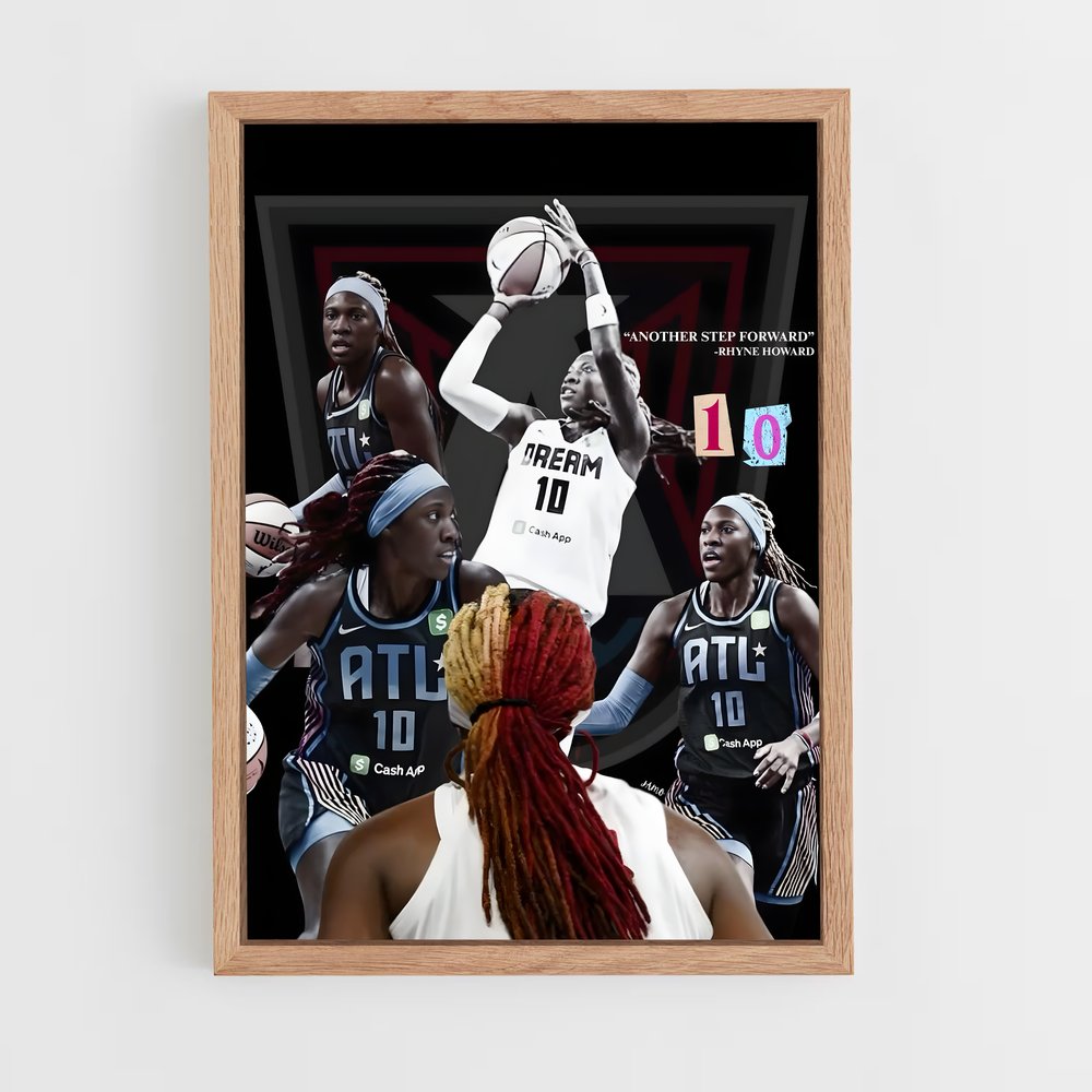 Poster L'Équipe de Rhyne – affiche Basketball (vue 4)